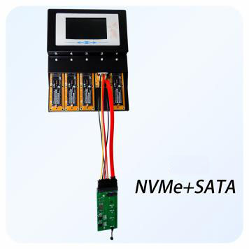 全功能型 M.2 NVMe SSD/SATA/USB 拷贝机（HTU3N）